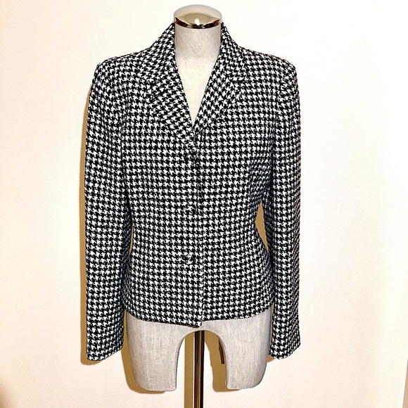 Veste Blazer Professionnelle Emma James Marron - Taille M (14), Zip Complet, Occasion